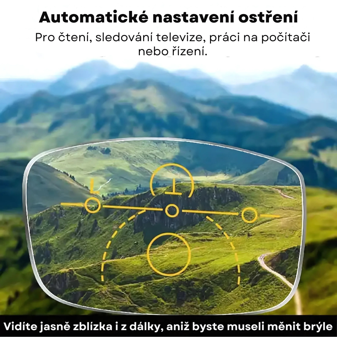 Brýle Vision™ proti záření + kožené pouzdro (Kup 1, druhé ZDARMA)