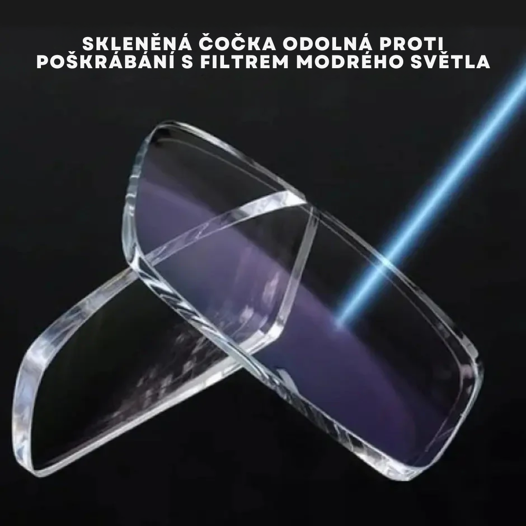 Brýle Vision™ proti záření + kožené pouzdro (Kup 1, druhé ZDARMA)