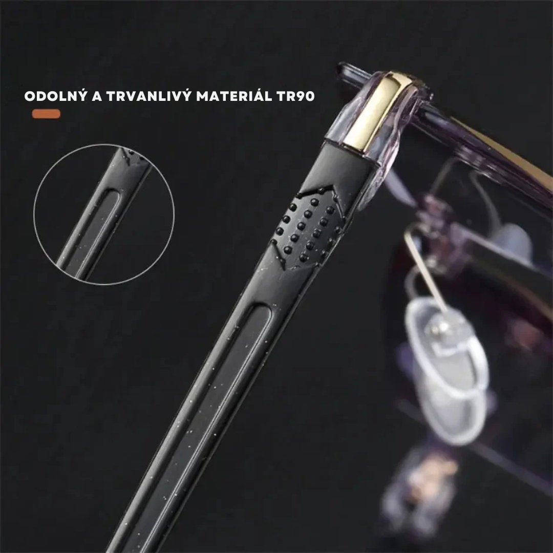 Brýle Vision™ proti záření + kožené pouzdro (Kup 1, druhé ZDARMA)