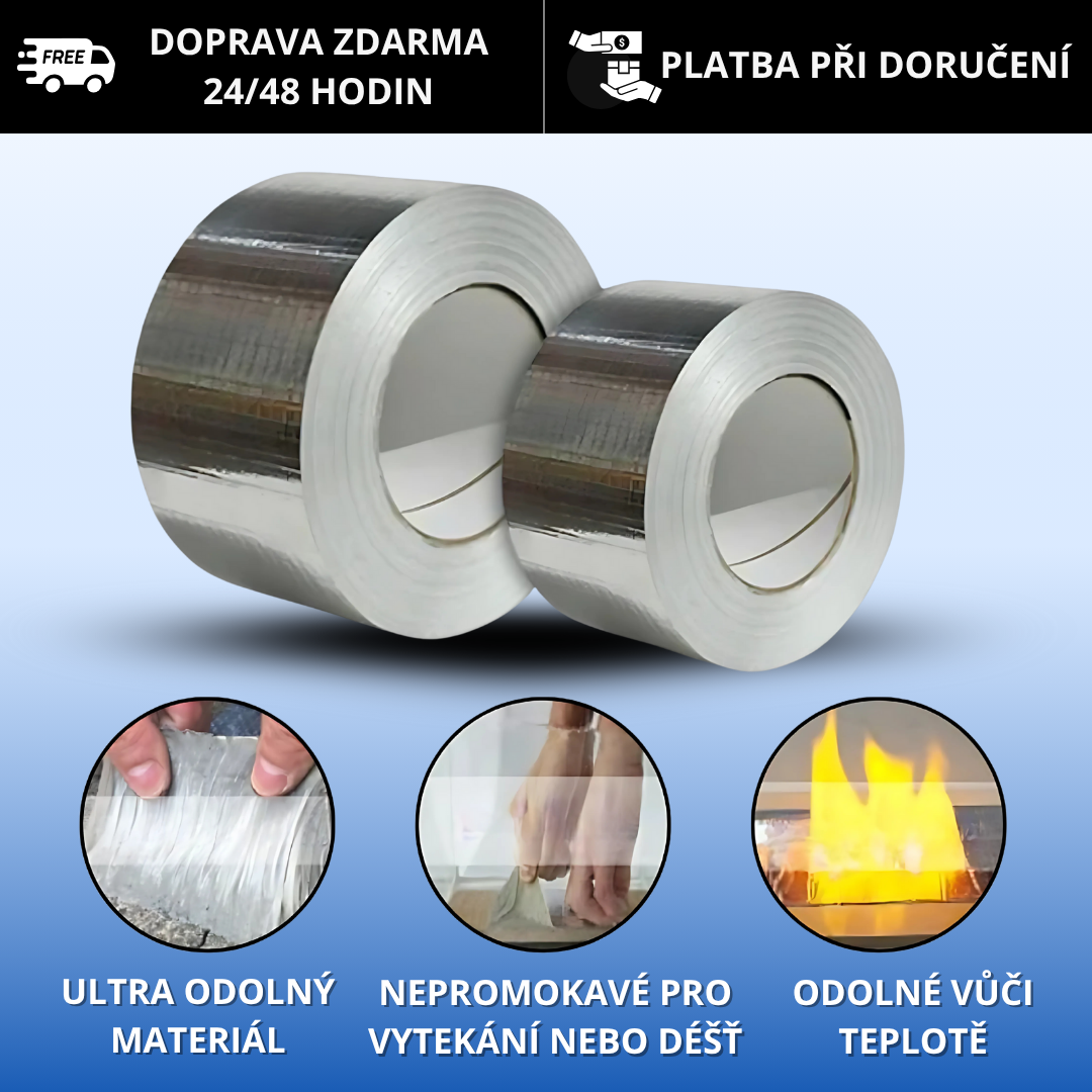 Ultrapevná vodotěsná těsnící páska FlexForte™ (Akce 1 + 1 ZDARMA)