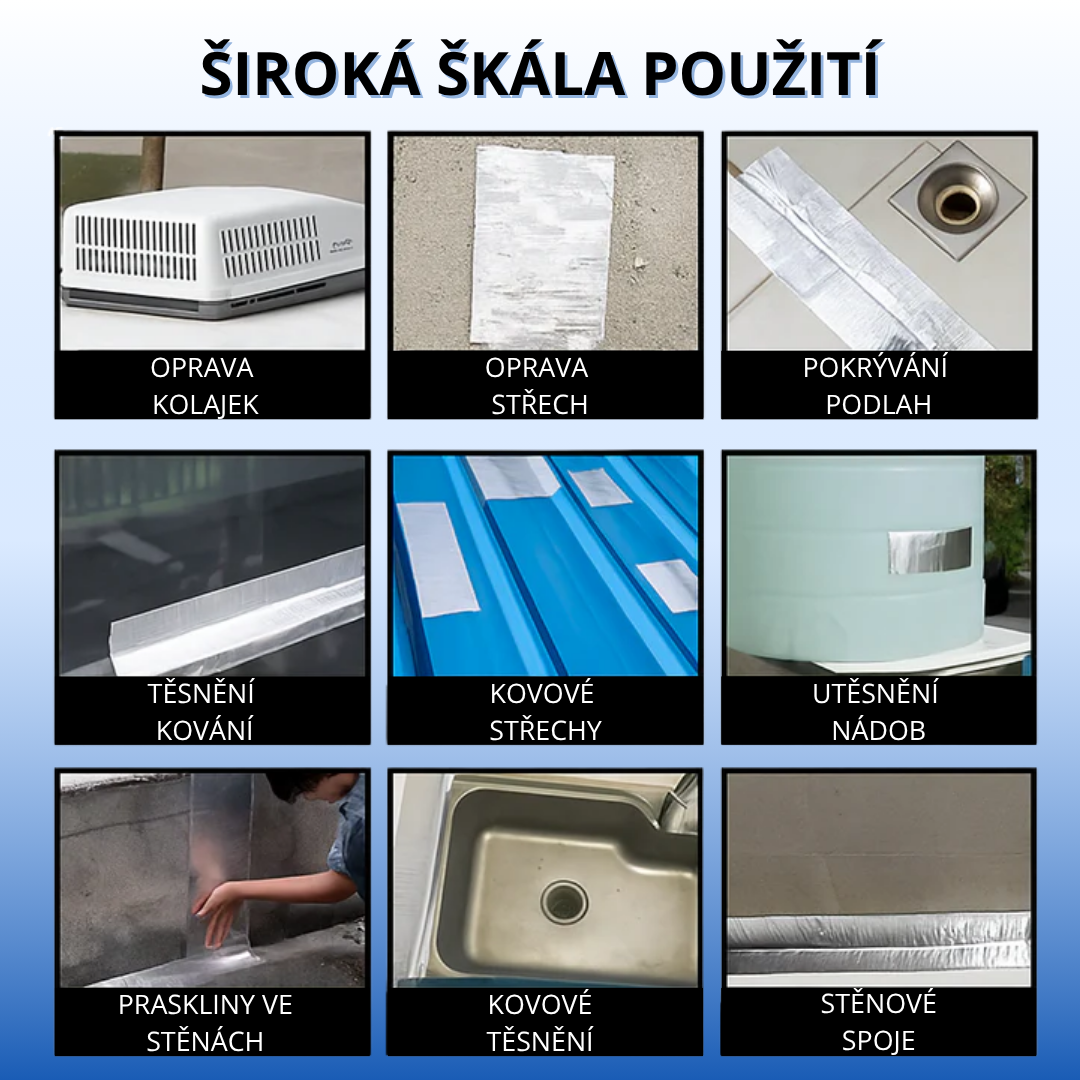 Ultrapevná vodotěsná těsnící páska FlexForte™ (Akce 1 + 1 ZDARMA)